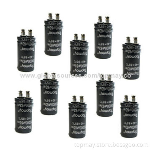 Aluminum Electrolytic Capacitors with 10 to 100 and 160 to 400V Rated Voltage